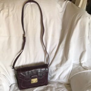 Aubergine New with tags Foley & Corinna cross body